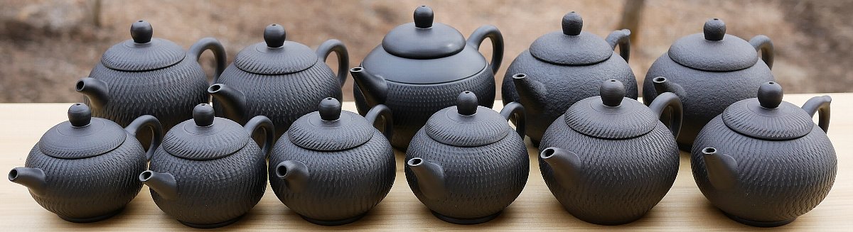 林國立 黒泥茶壺